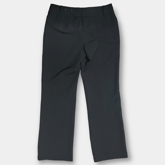Cato Contemporary High Rise Straight Leg Pants Slacks Black Size 12 - Picture 2 of 6